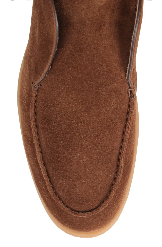 Fiori Di Lusso Brown Ankle Boots