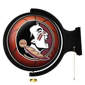 Florida State Seminoles: Basketball - Original Round Rotating Lighted Wall Sign