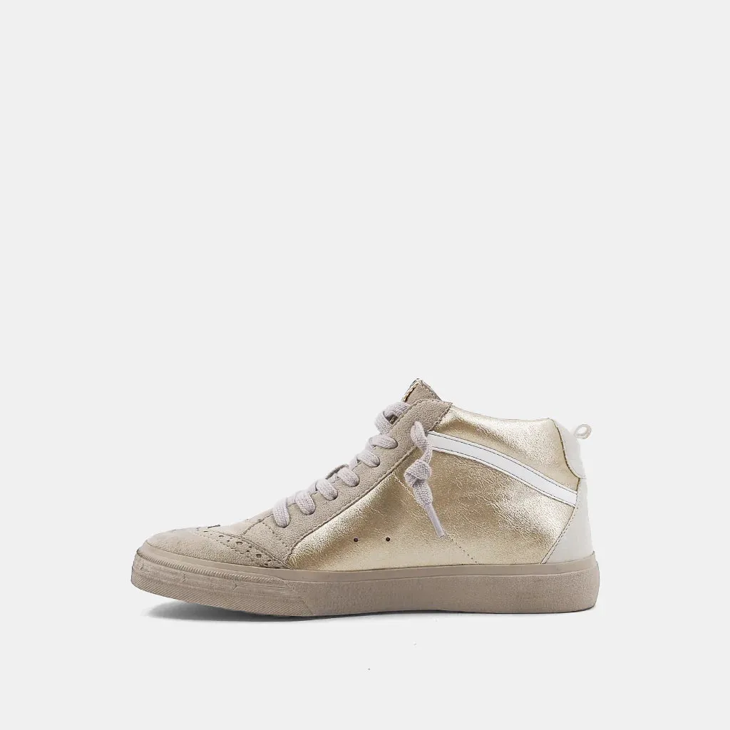 Gold Paulina High Top