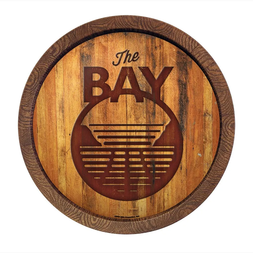 Golden State Warriors: Logo - "Faux" Barrel Top Sign
