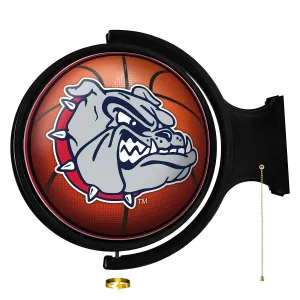 Gonzaga Bulldogs: Basketball - Original Round Rotating Lighted Wall Sign