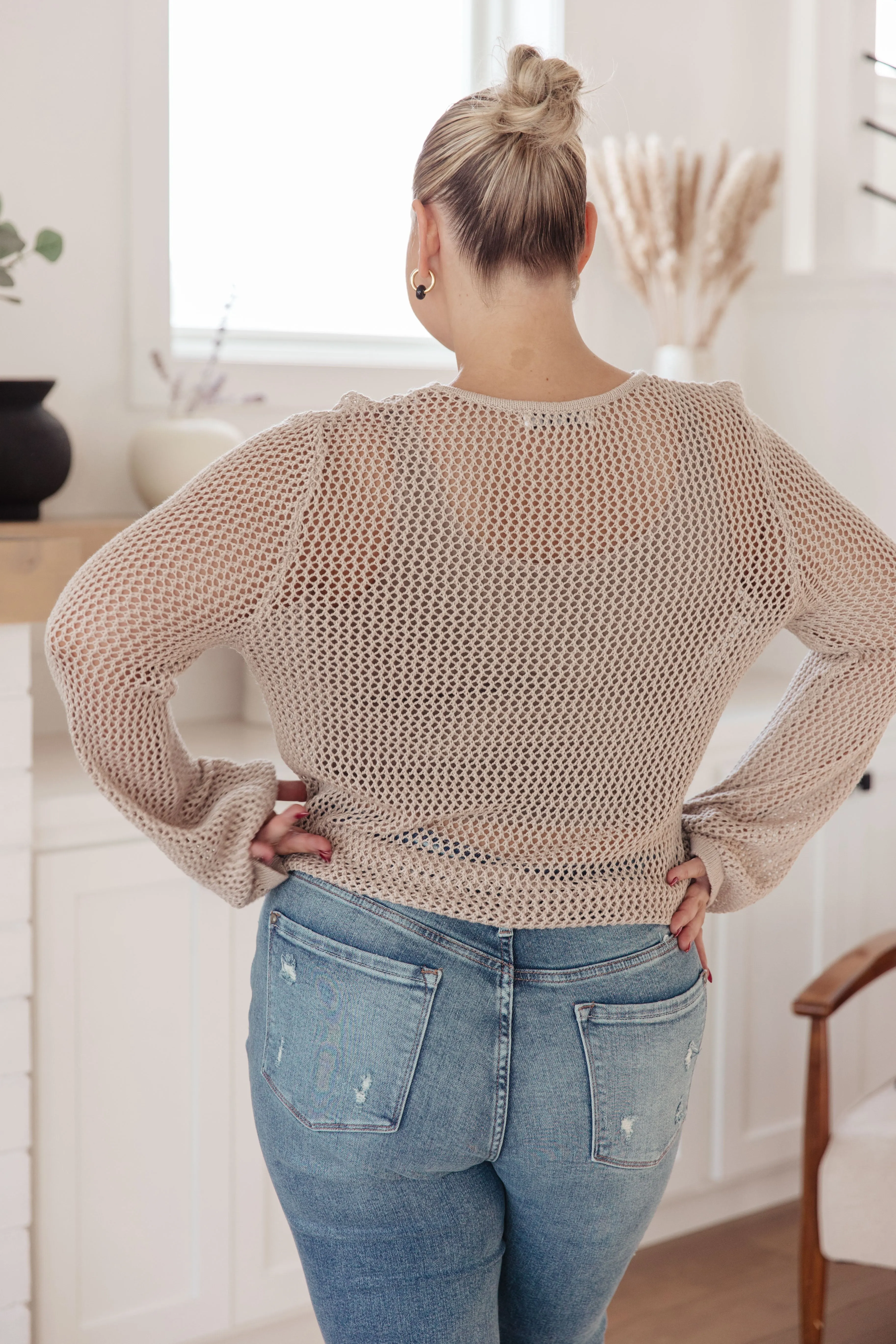 Hazel Blues® |  Calming Down Loose Knit Top