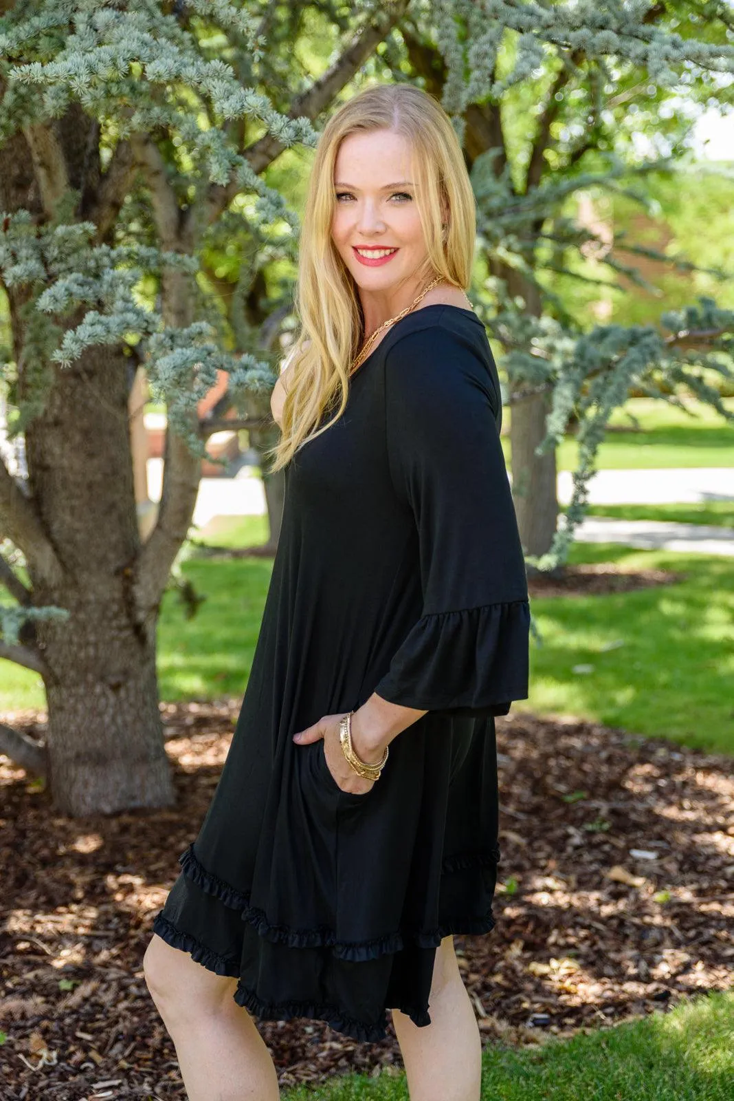 Hazel Blues® | Coast Dress in Black