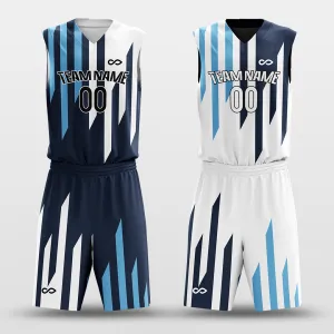 Iceberg - Customized Reversible Sublimated Basketball Set