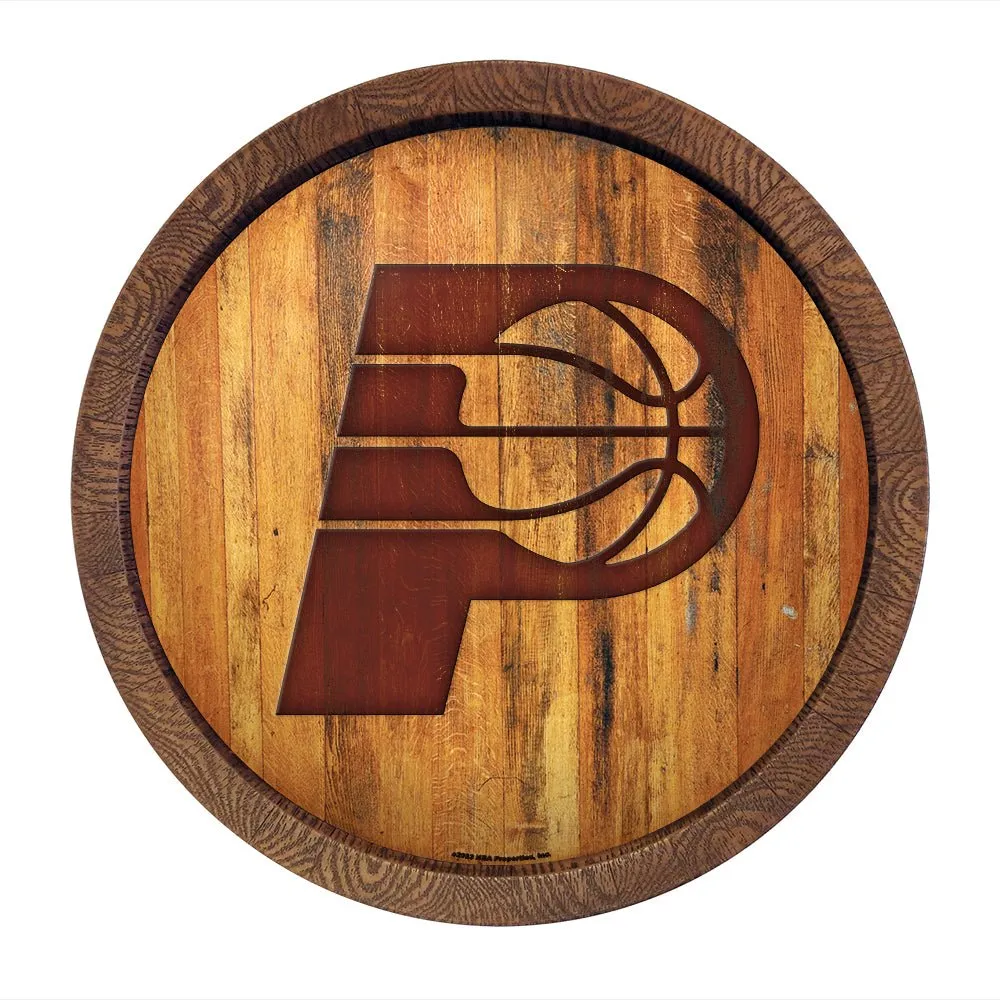 Indiana Pacers: "Faux" Barrel Top Sign