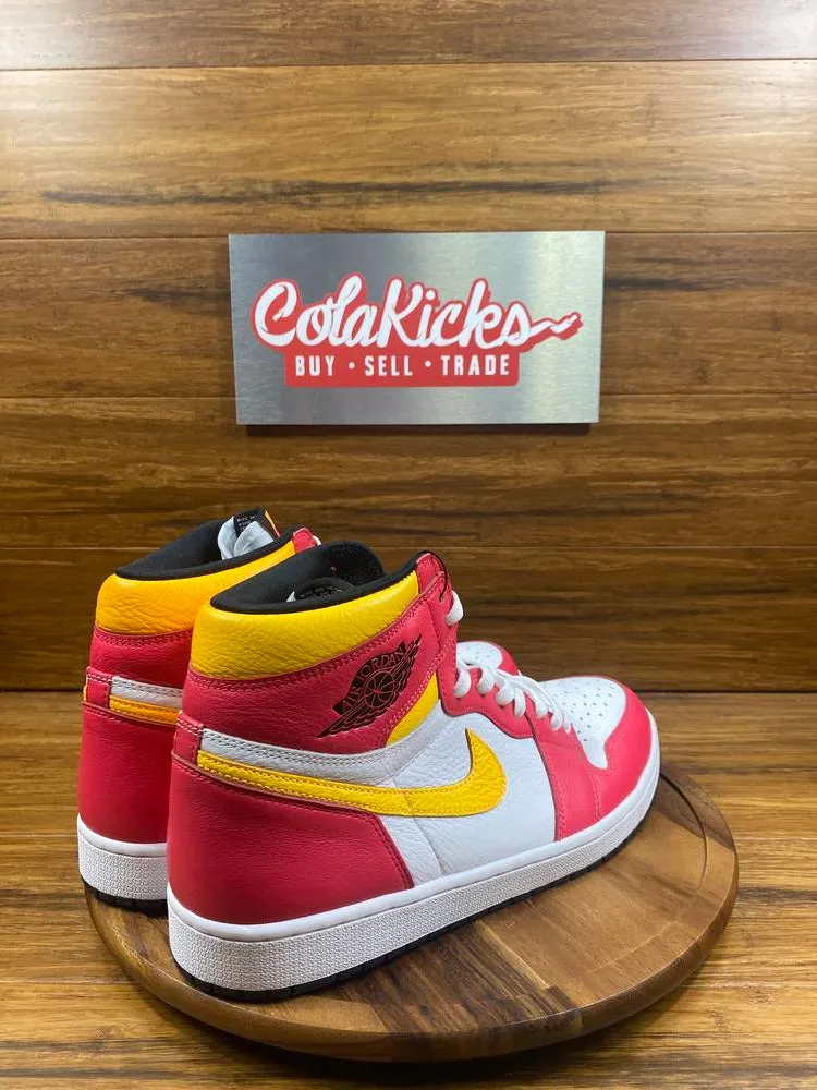Jordan 1 Retro High OG Light Fusion Red