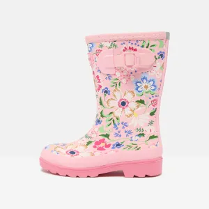 Joules Wellingtons E00730 Pink Floral
