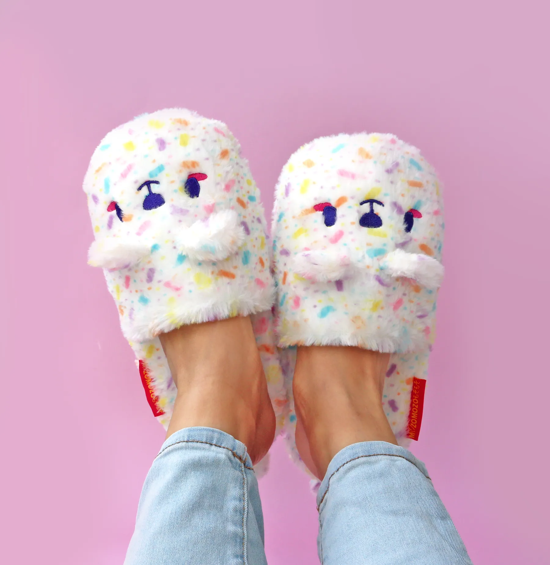Kappukeki-kuma plush slippers •ᴥ• ふわふわクマ ✦EXTREMELY RARE✦