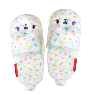 Kappukeki-kuma plush slippers •ᴥ• ふわふわクマ ✦EXTREMELY RARE✦
