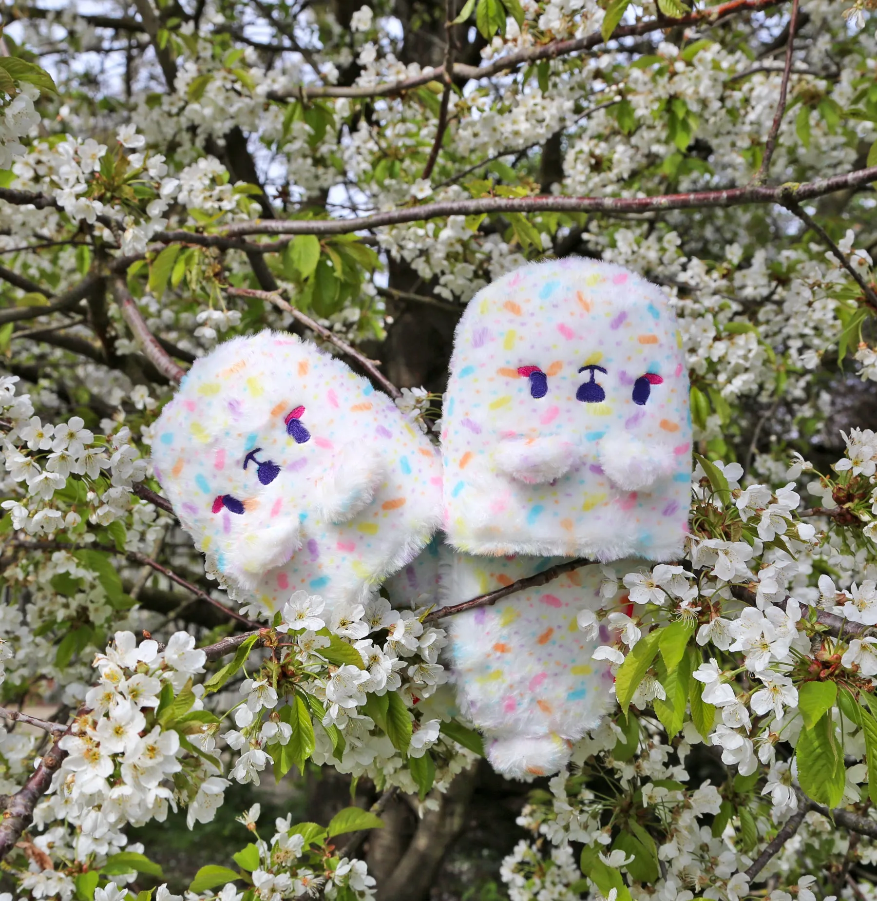 Kappukeki-kuma plush slippers •ᴥ• ふわふわクマ ✦EXTREMELY RARE✦