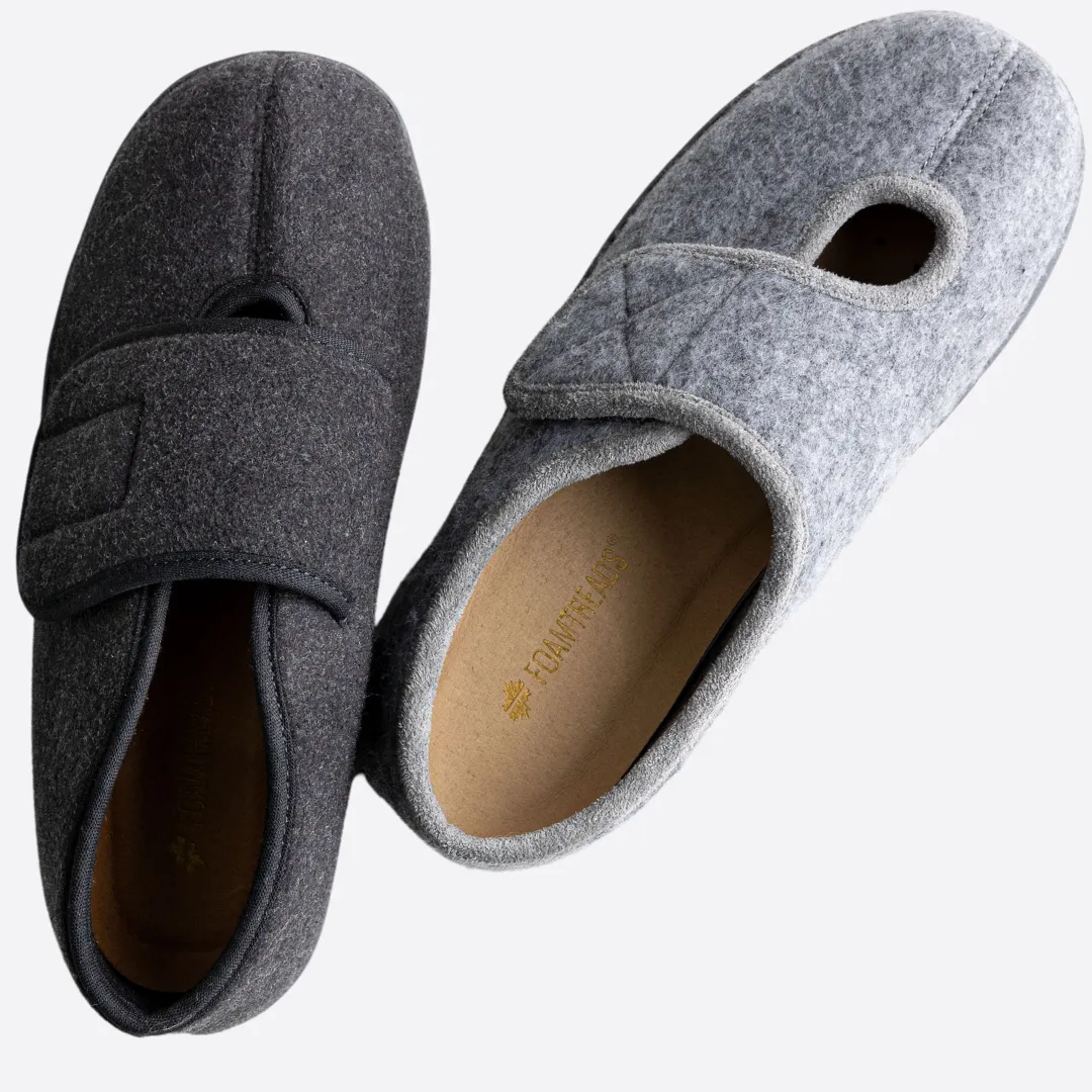 Kendale L2 Grey Felt Women's Slipper