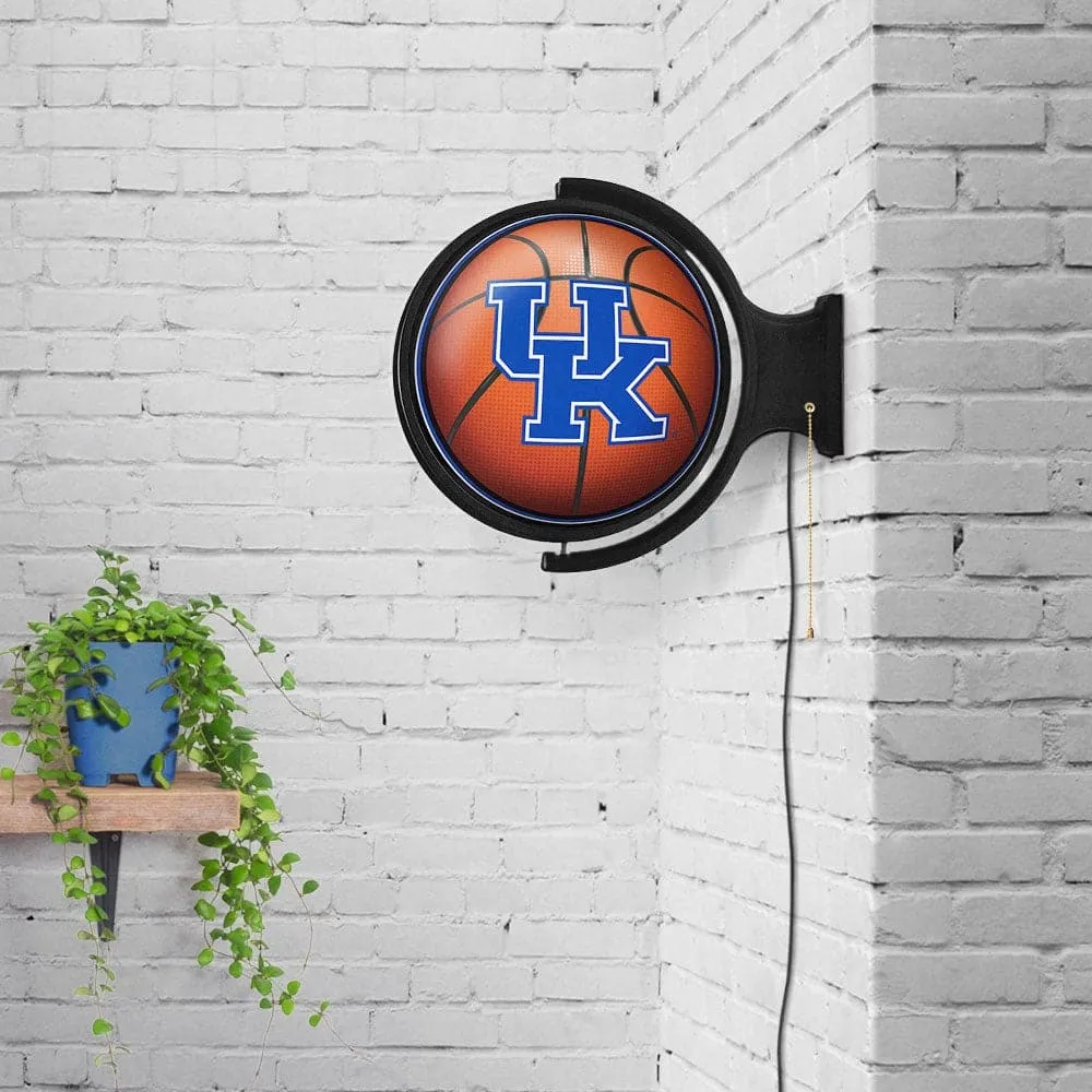 Kentucky Wildcats: Basketball - Original Round Rotating Lighted Wall Sign