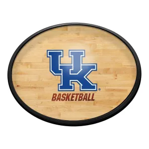 Kentucky Wildcats: Hardwood - Oval Slimline Lighted Wall Sign