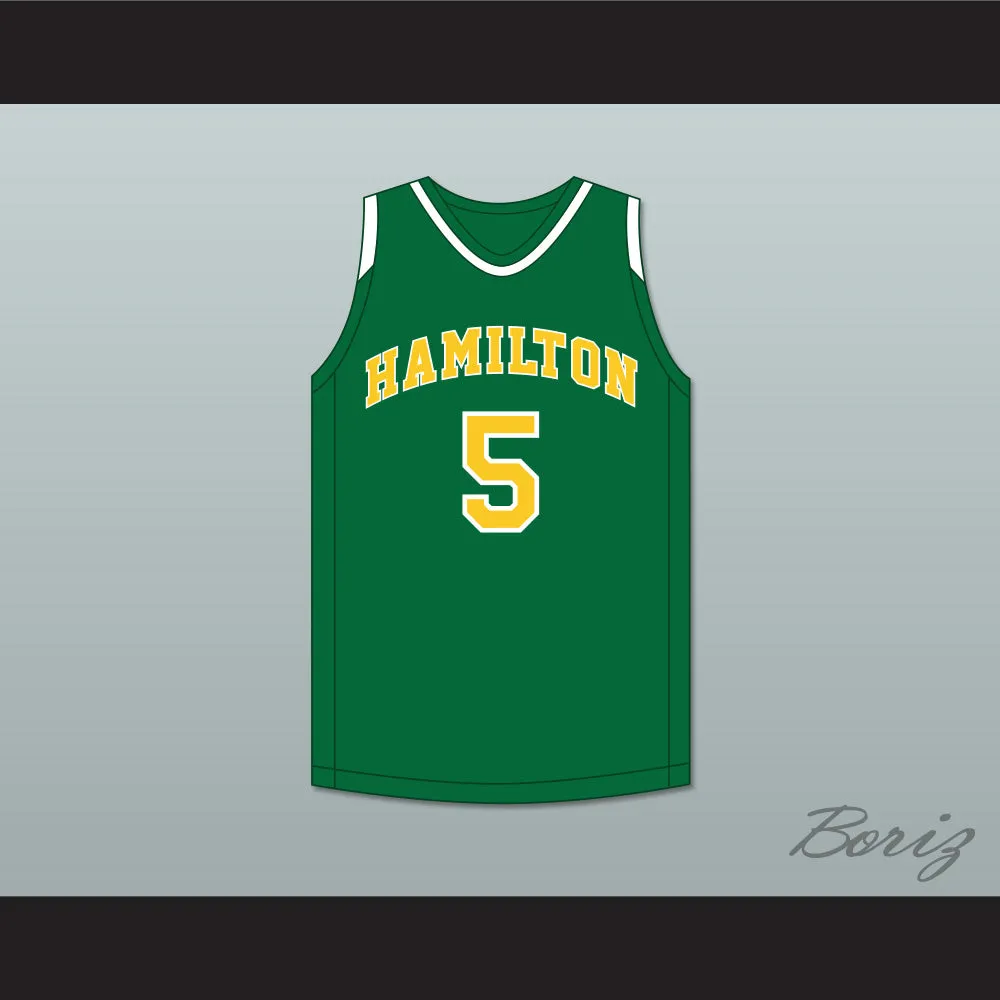 Kevon Looney 5 Alexander Hamilton High School Wildcats Green Basketball Jersey 6
