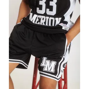 KOBE LM HIGH SCHOOL BLACK BASKETBALL SHORTS