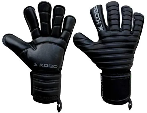 Kobo Football/Soccer Goal Keeper Professional Gloves (6.5, Gripper)