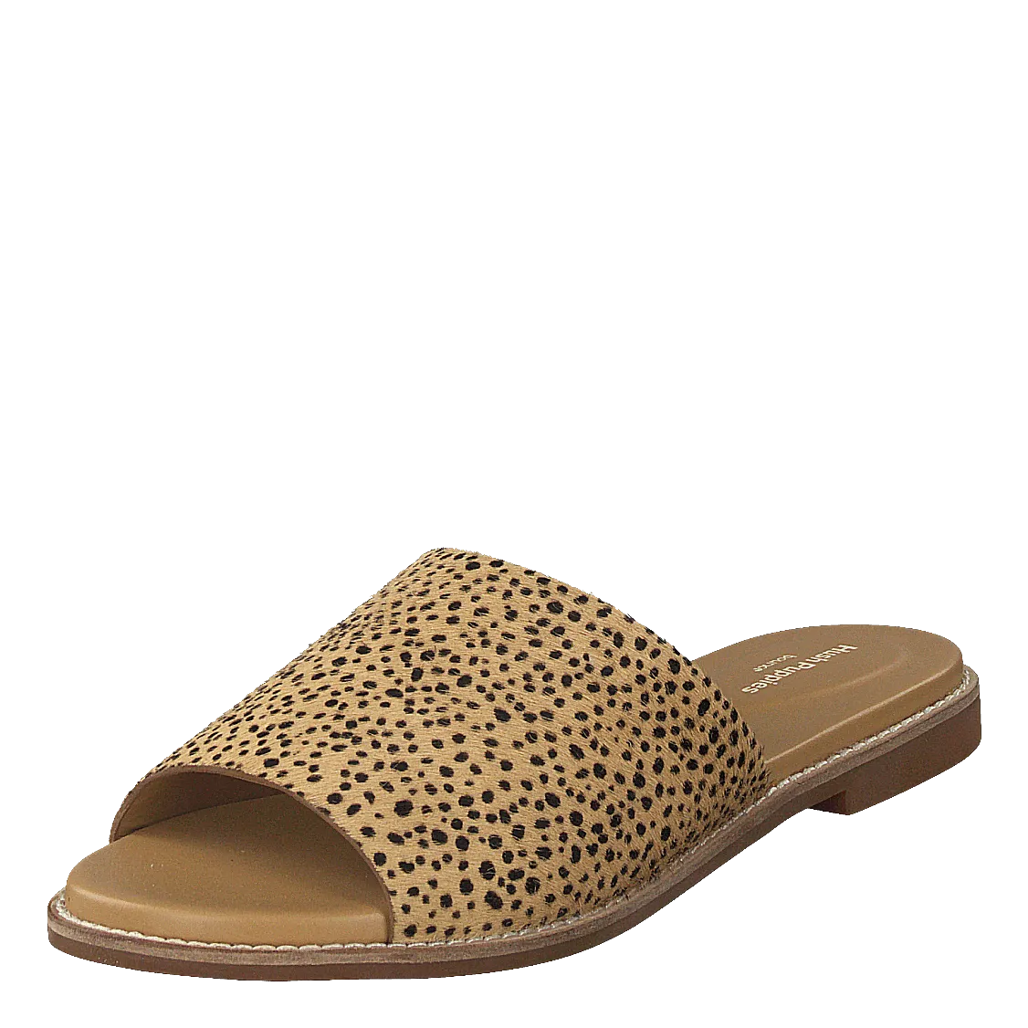 Lexi Slide Spotted Calf Hair