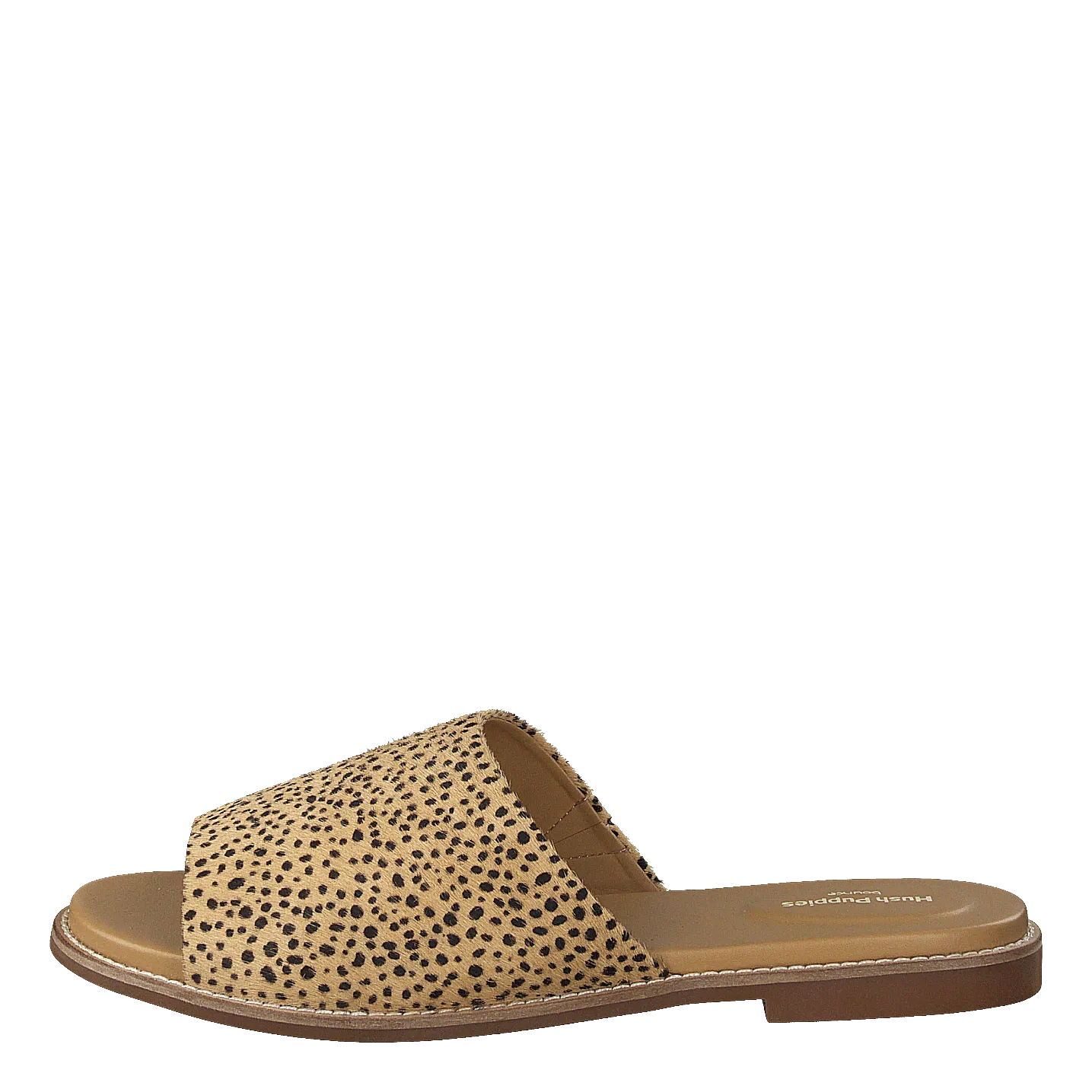 Lexi Slide Spotted Calf Hair