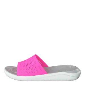 Literide Slide Electric Pink/almost White