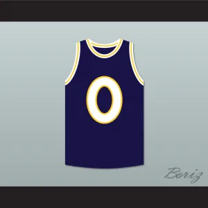 LL Cool J 0 Monstars Dark Blue Basketball Jersey Hit Em High