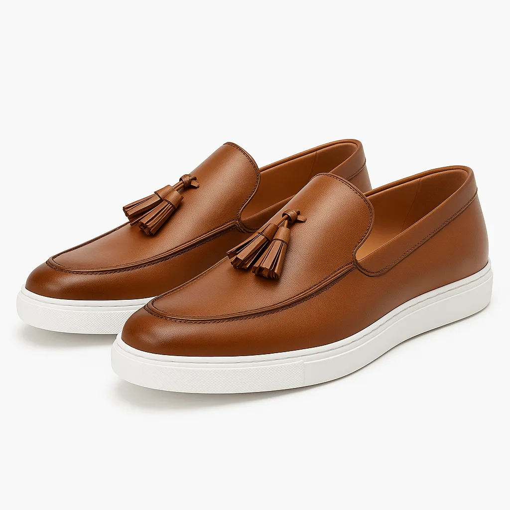 LumiNovi | The Tassel Slip-On Loafers