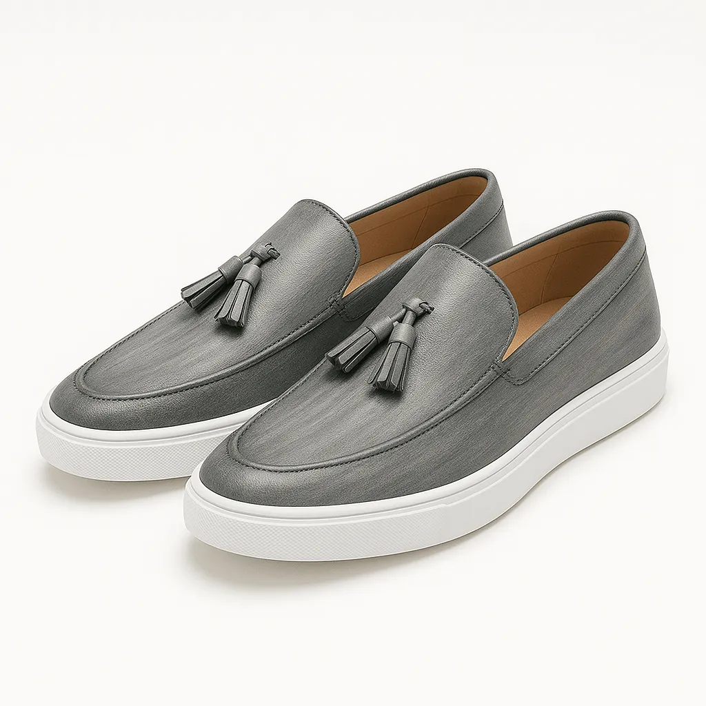 LumiNovi | The Tassel Slip-On Loafers