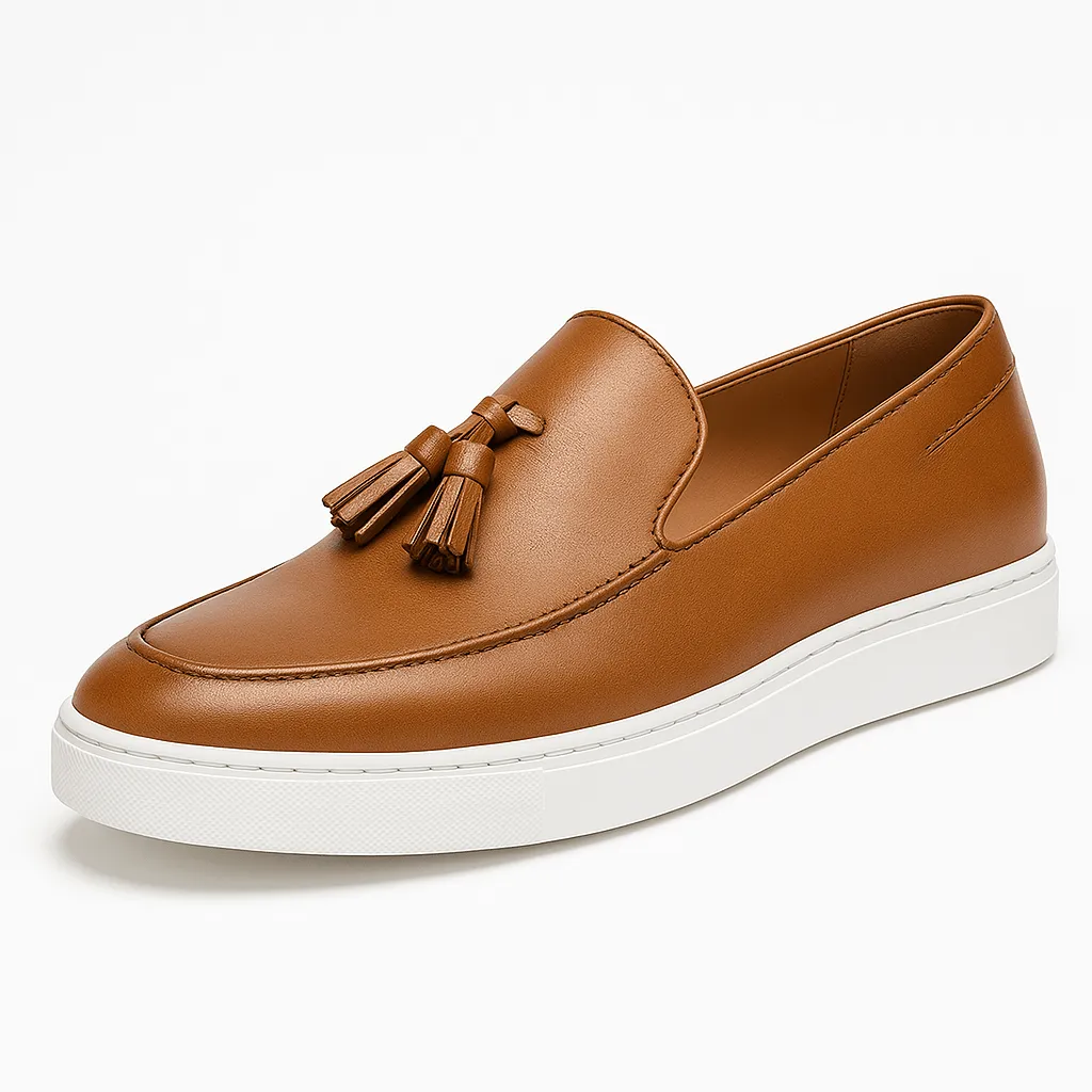 LumiNovi | The Tassel Slip-On Loafers
