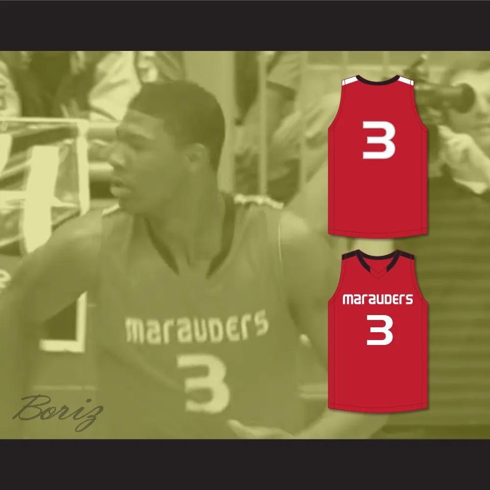 Marcus Smart 3 Edward S. Marcus High School Marauders Red Basketball Jersey 1