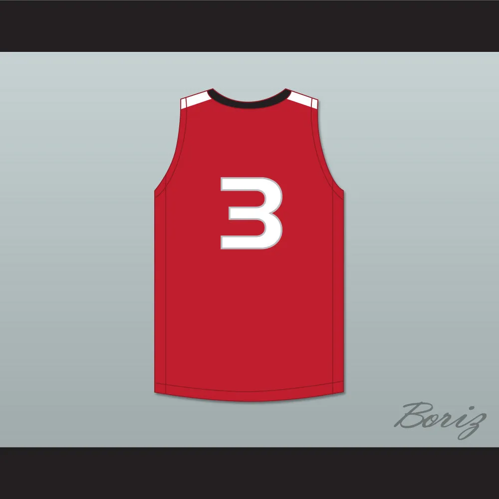 Marcus Smart 3 Edward S. Marcus High School Marauders Red Basketball Jersey 1