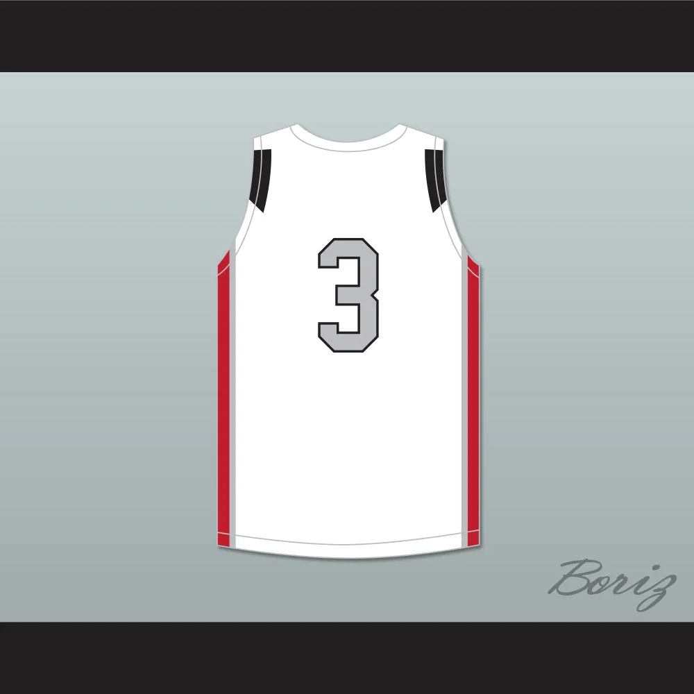 Marcus Smart 3 Edward S. Marcus High School Marauders White Basketball Jersey 1