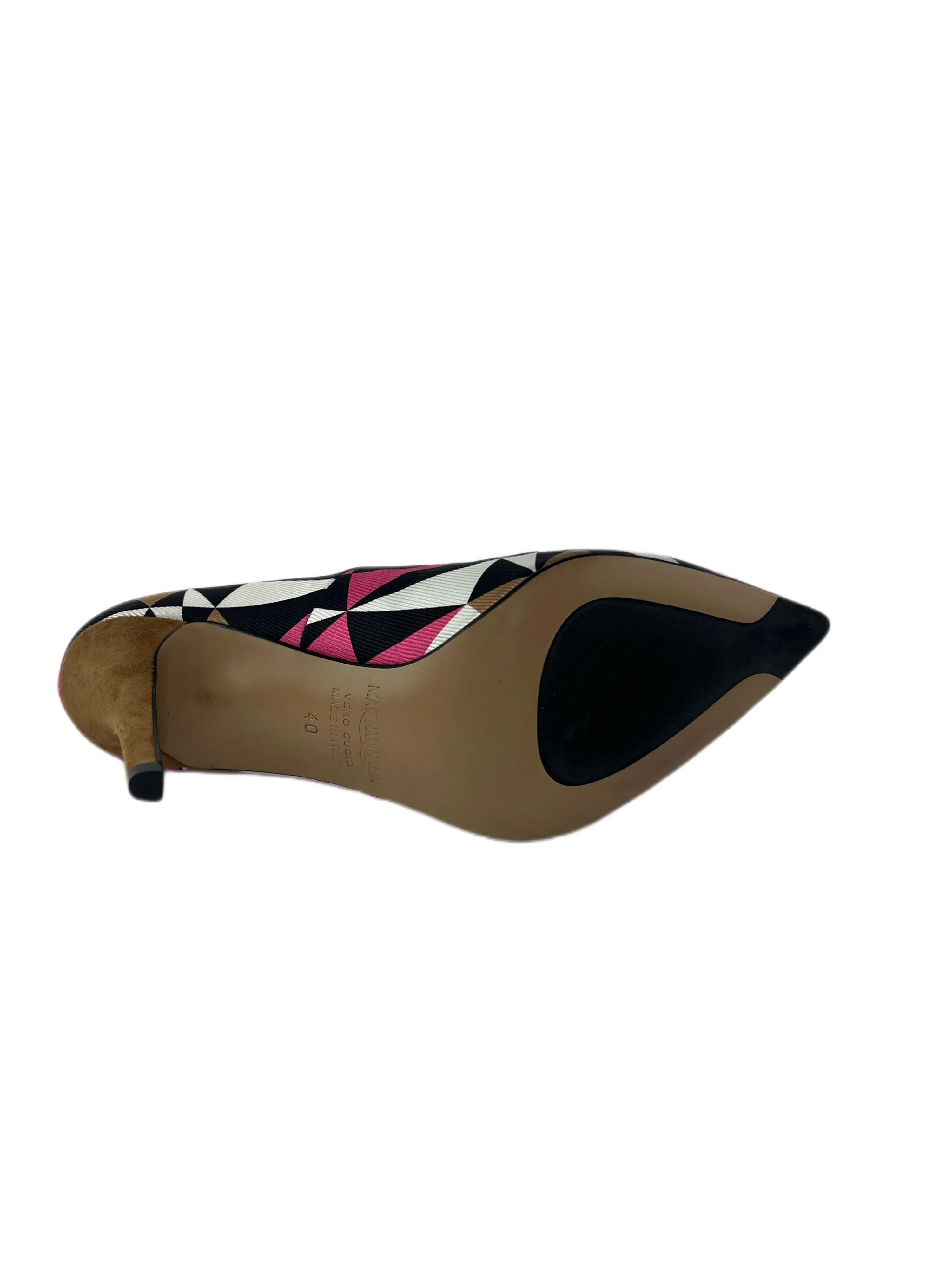Marina Rinaldi Women's Fuchsia Libeccio Pointed Toe Pumps Size 10 NWB