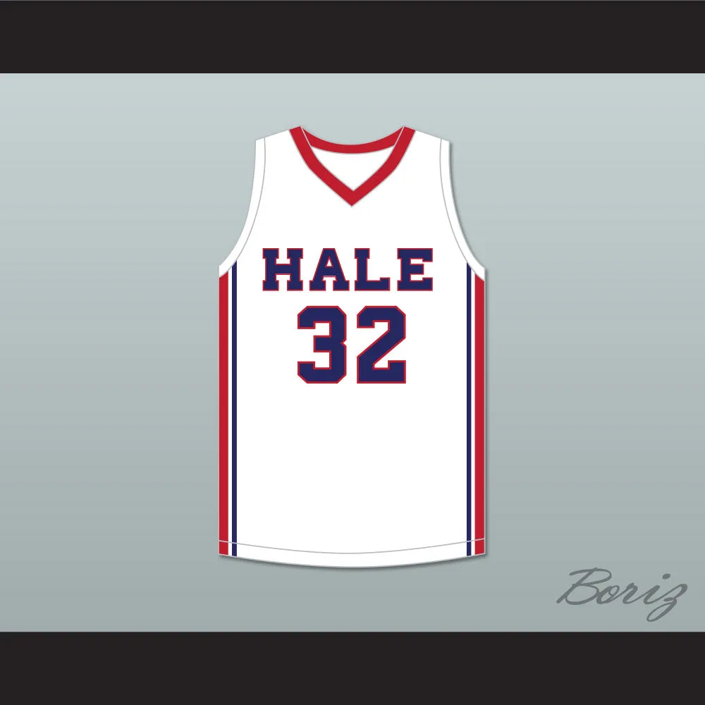 MarJon Beauchamp 32 Nathan Hale High School Raiders White Basketball Jersey 1
