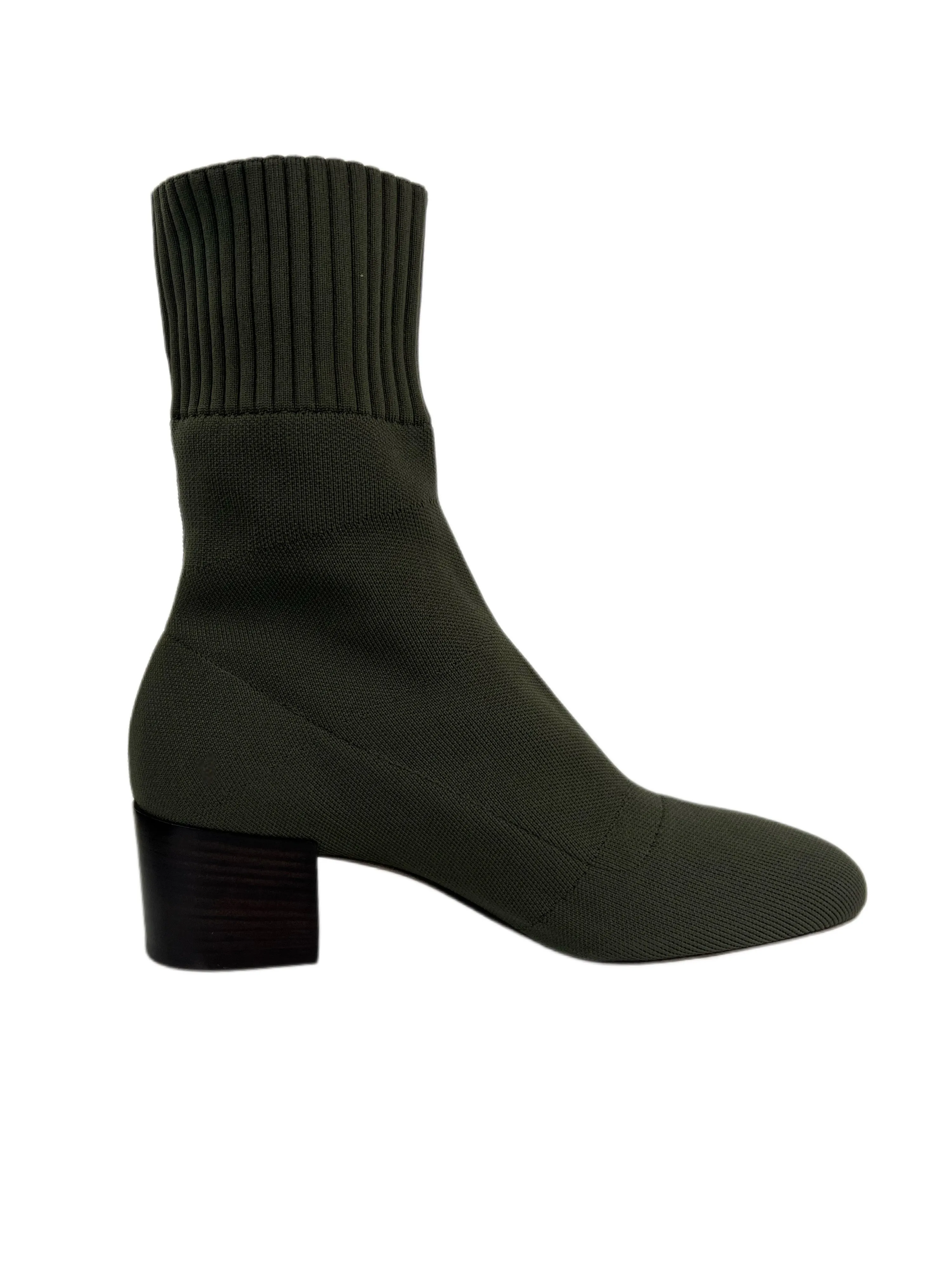 Max Mara Women's Oliva Eresia Block Heel Ankle Boots Size 7 NWT
