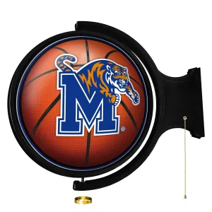 Memphis Tigers: Basketball - Original Round Rotating Lighted Wall Sign