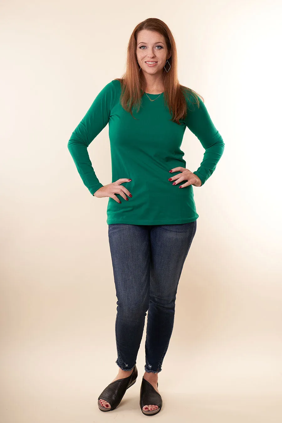 Merry And Bright Long Sleeve Top