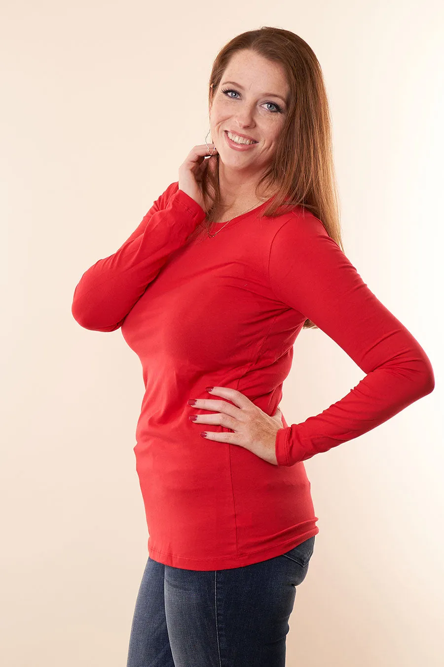 Merry And Bright Long Sleeve Top