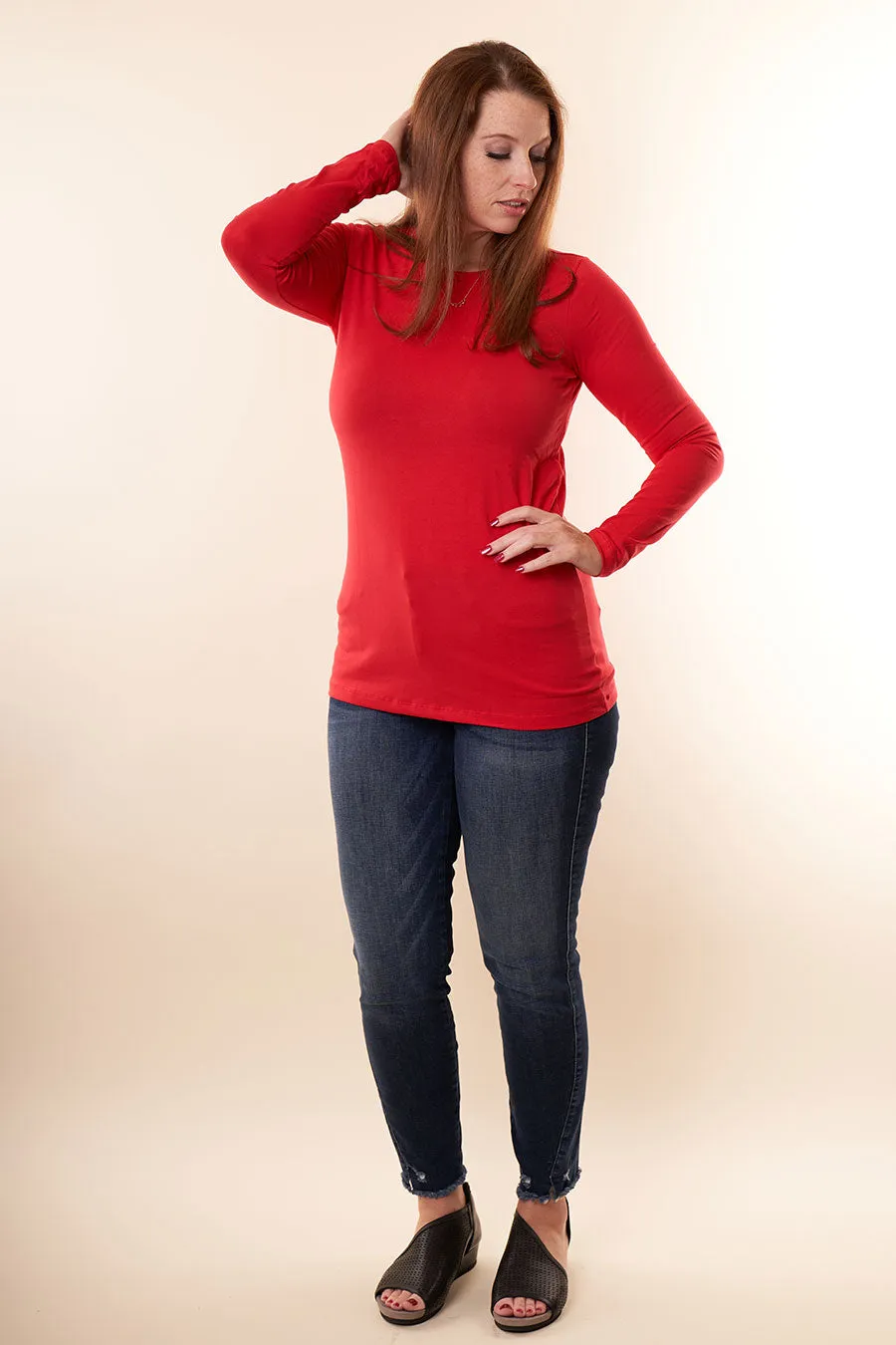 Merry And Bright Long Sleeve Top