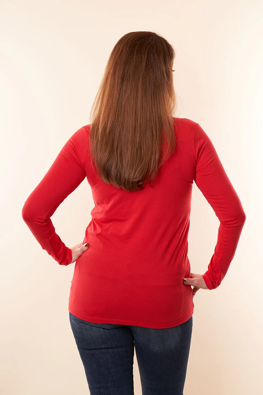 Merry And Bright Long Sleeve Top