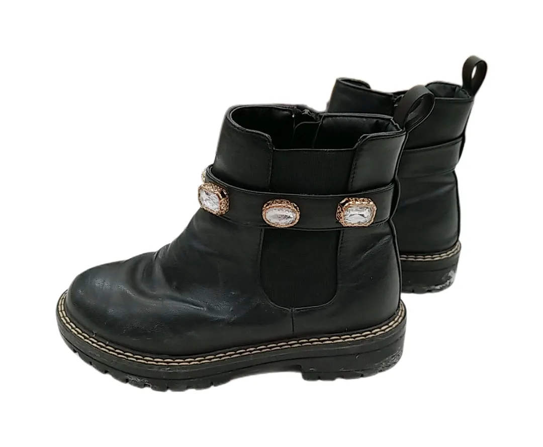 Mia Kids Ankle Boots - 3 Youth
