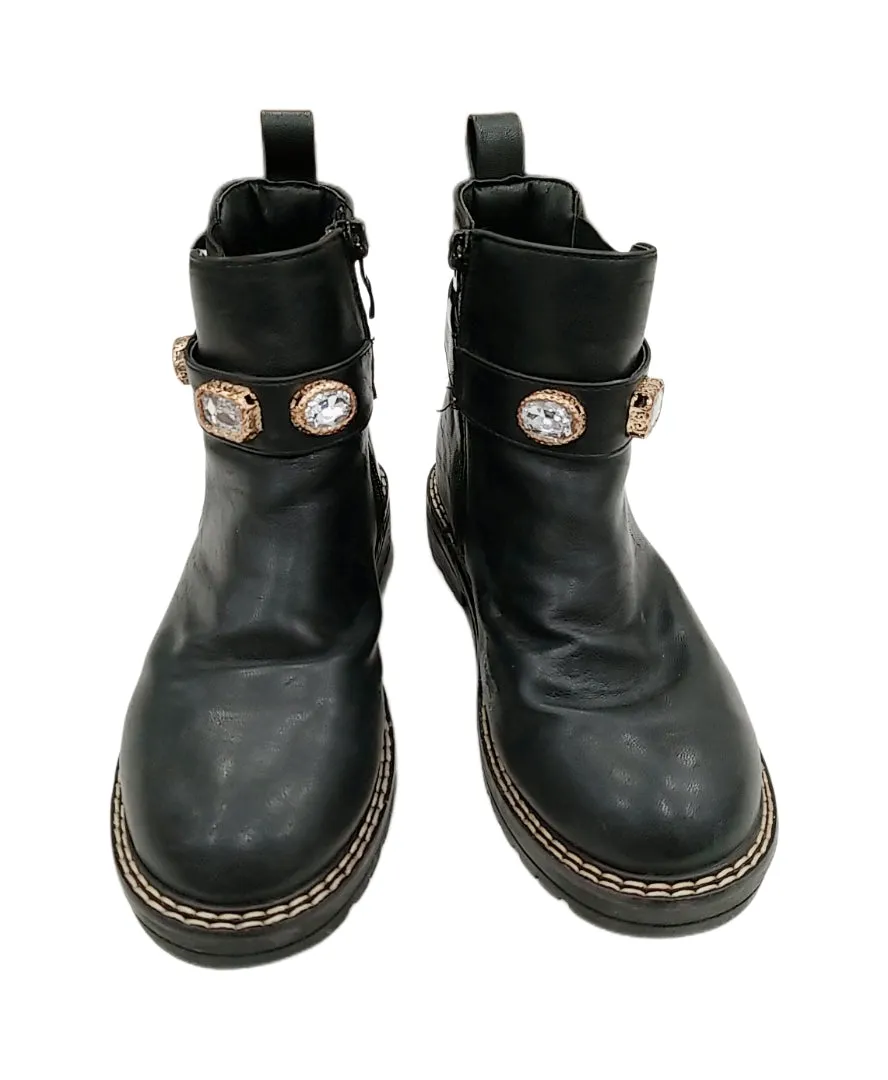 Mia Kids Ankle Boots - 3 Youth
