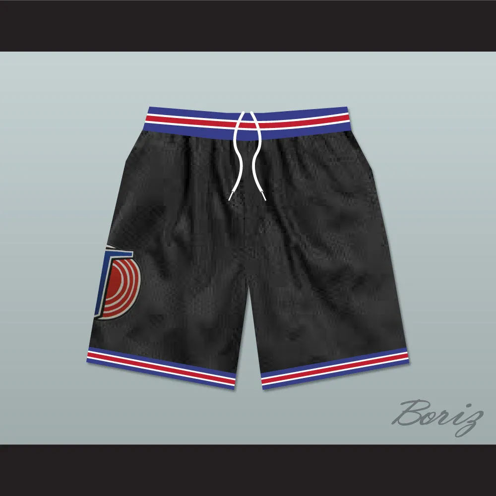 Michael Jordan Space Jam Tune Squad Black Basketball Shorts