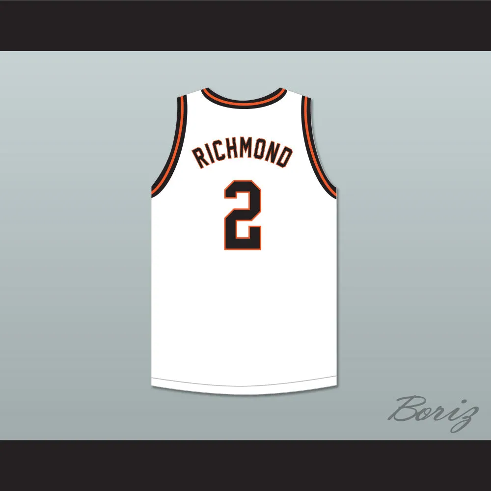 Mitch Richmond 2 Boyd H. Anderson High School Cobras White Basketball Jersey