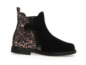 NATURINO -  Derino - Suede Black/Glitter