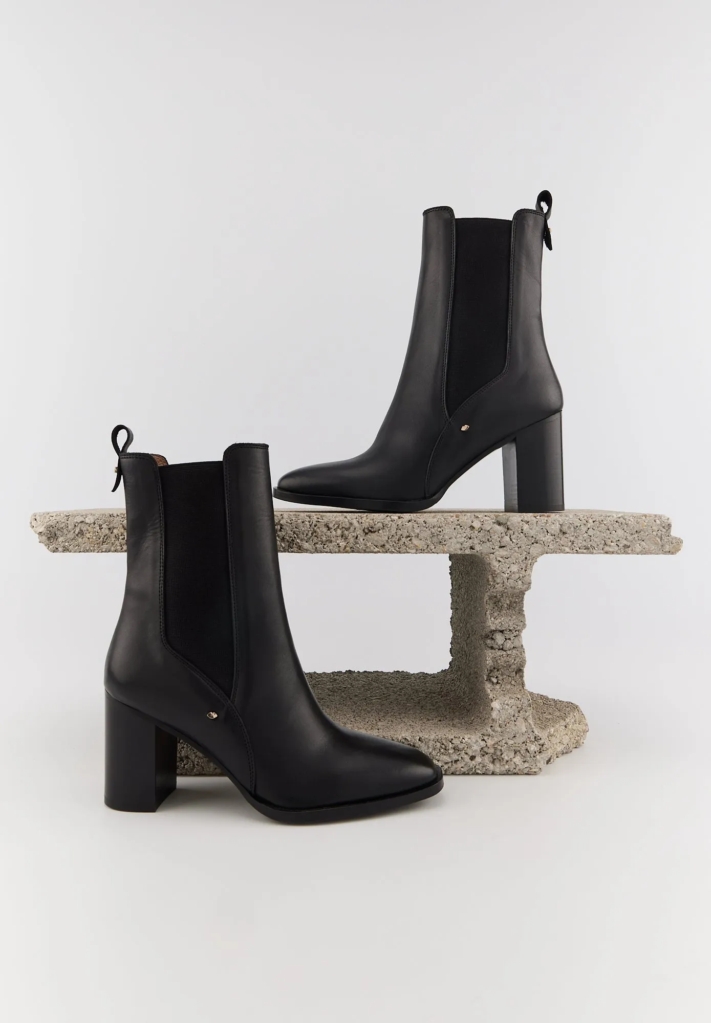 Norah-Cuir Lisse Noir