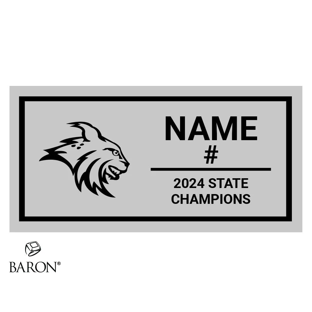 North Linn High School Boys Basketball 2024 Championship Display Case