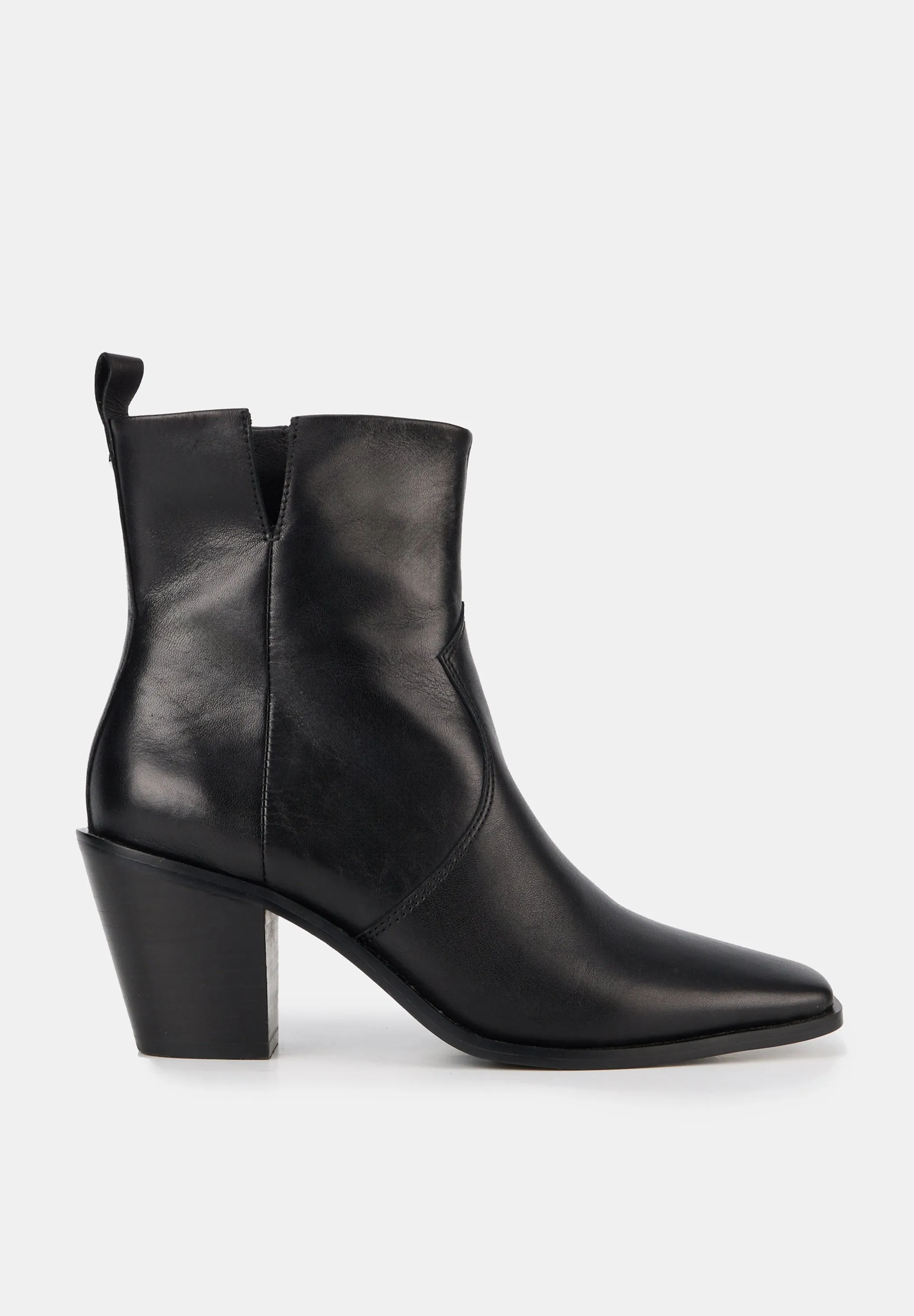 Nour-Cuir Brillant Noir