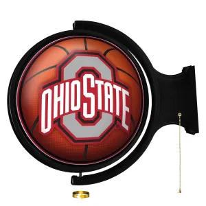 Ohio State Buckeyes: Basketball - Original Round Rotating Lighted Wall Sign