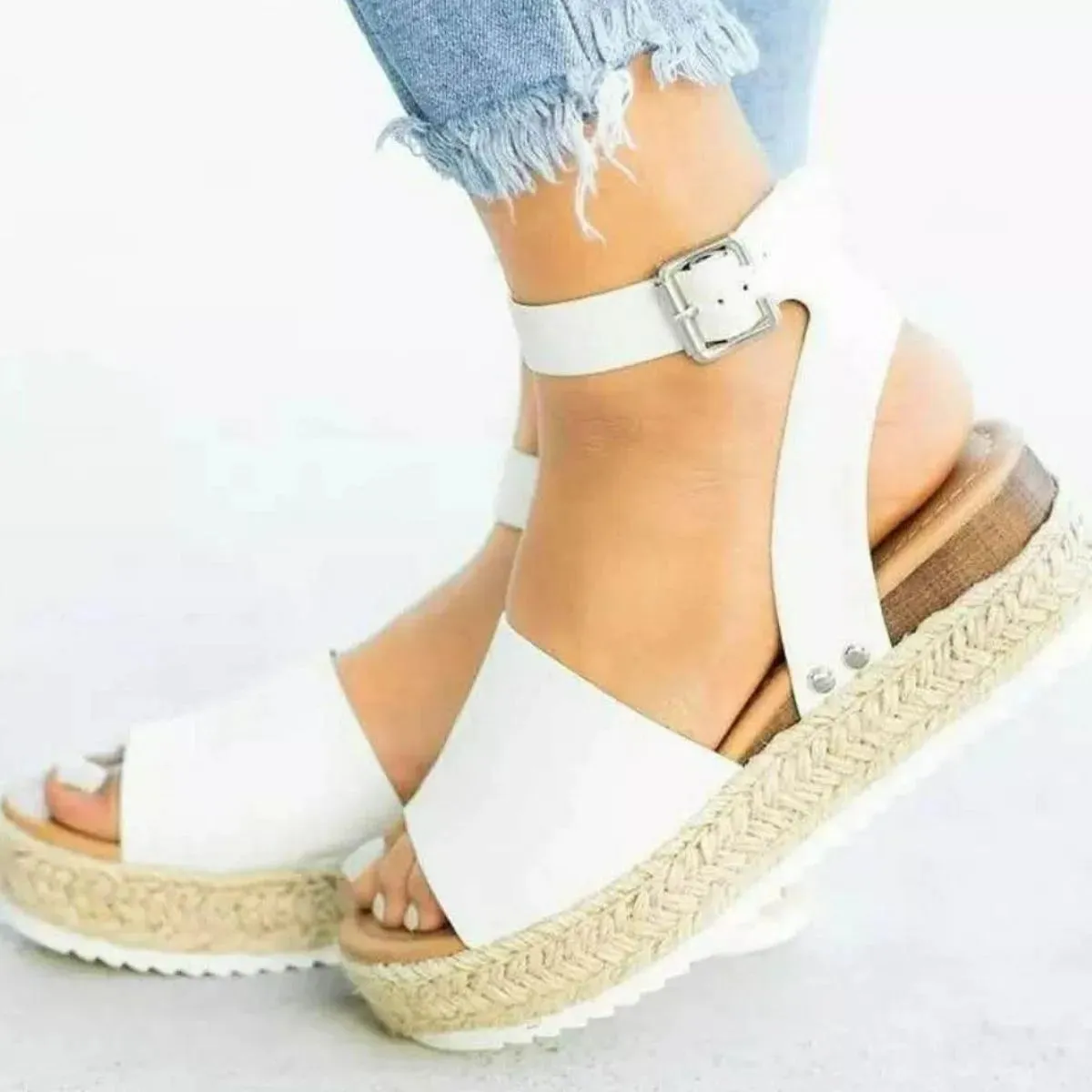 Open Toe Platform Sandals