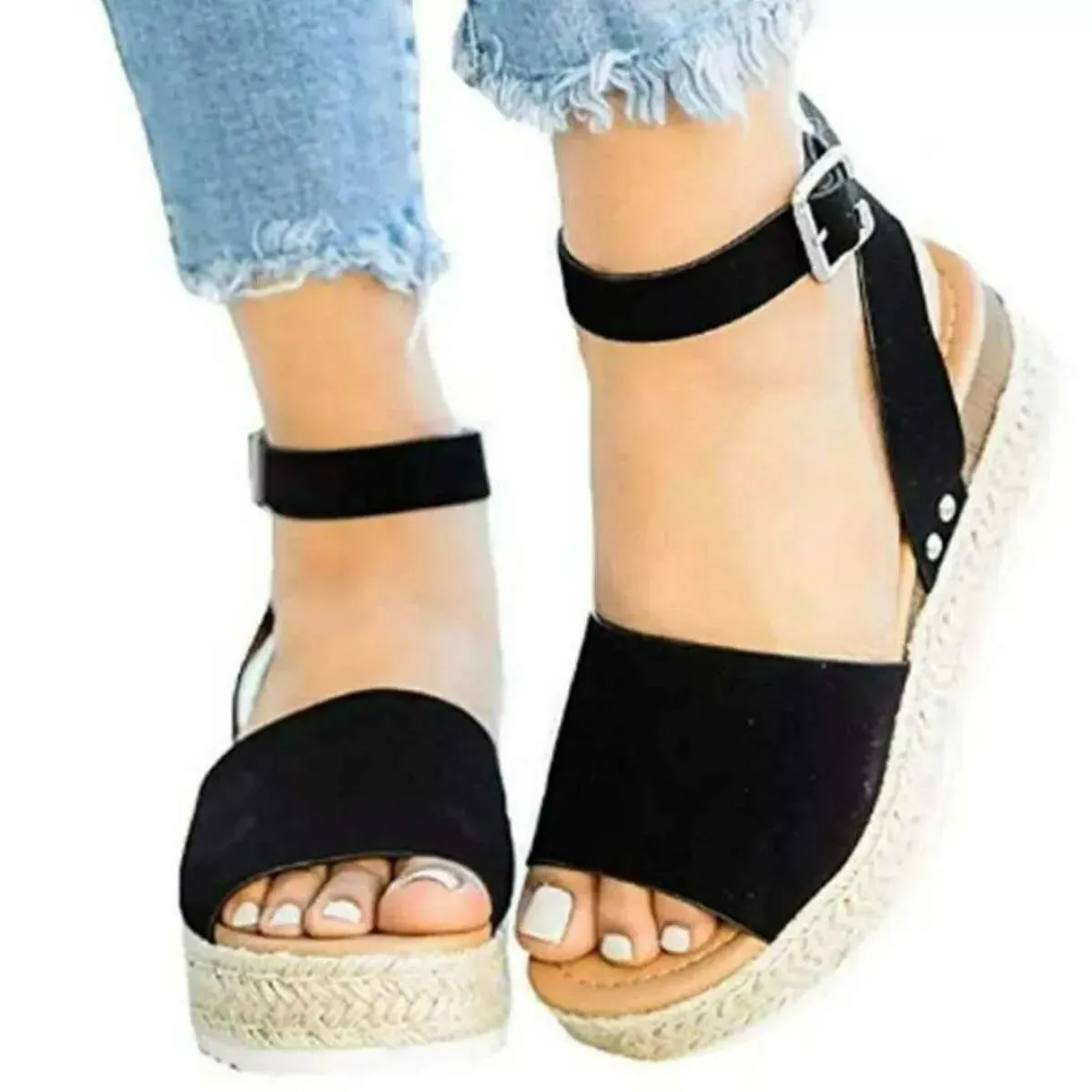 Open Toe Platform Sandals