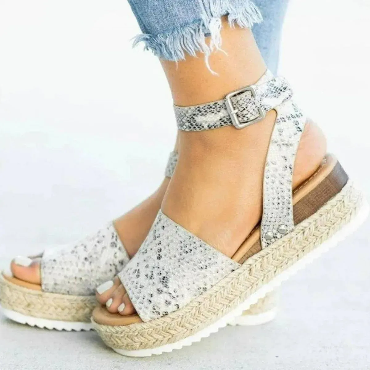 Open Toe Platform Sandals